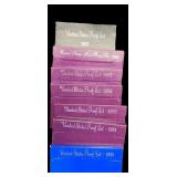 (7) US Mint Proof Sets