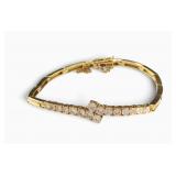 18K Yellow Gold Diamond Bracelet