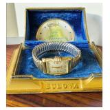 1954 Bulova President Watch & Capitol Case