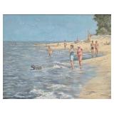 A (Ann) T Solomon 18x24 O/C "Afternoon-Indiana Dun