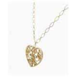 18K Yellow Gold Tiffany Enchant Pendant, Chain