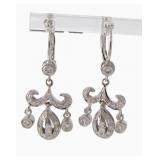 18K WG Penny Preville Diamond Earrings