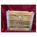 Vintage Milk Crate w/ Bottles