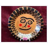 Clay Plate in the Style of Picasso