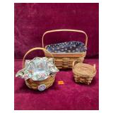 Longaberger Baskets w/ liners
