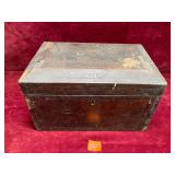 Vintage Veneer Hobo Art Style Box
