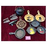 Lot of Cast-Iron Items
