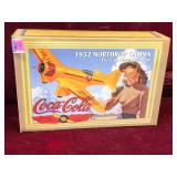 Coca-Cola Die Cast Plane Replica