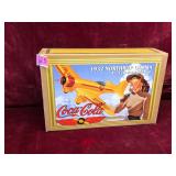 Coca-Cola Die Cast Plane Replica