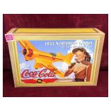 Coca-Cola Die Cast Plane Replica