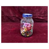 Jar of Spiral Leg Bands