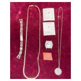 Various Gold Filled Jewelry Pieces