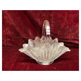 Feather Glass Like Vase