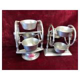 Vintage Condiment Ferris Wheel Server