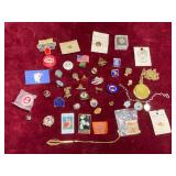 Various Hat and Tie Pins