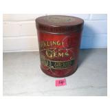 Vintage Sparkling Gems Tin