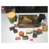 Lot of various Tin Cans