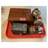Vintage Camera, Coin Banks & Other Items
