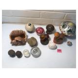 Lot of Decorative Mushrooms