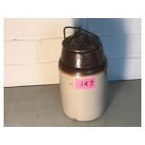 Vintage Crock w/ Lid