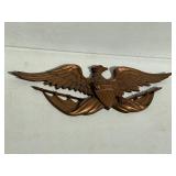Cast Aluminum Bald Eagle Wall Hanging