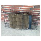 Collapsible dog crate