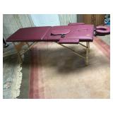 Portable massage table