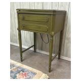 Antique sewing machine/table