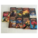 9 Lone Wolf Adventure Books