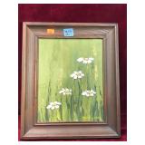 ART:  Marilyn Dwyer, Daisy Palette Knife OIl