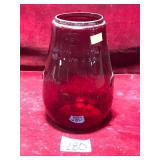 Vintage Red Dietz Blizzard Glass Globe