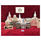 Various Cats Meow Wooden House Decoration