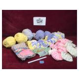 Yarn and Partial Crochet Projects