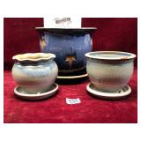 Various Ceramic Planters