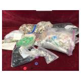 Lot of Crafting Beads