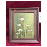 ART:  Marilyn Dwyer, Daisy Palette Knife Oil
