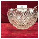 Smith Glass Pineapple Punch Bowl PA auction