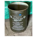 Vintage Metal Water Storage Can