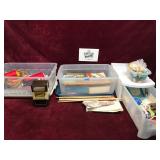 Assorting Sewing Supplies