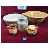 Vintage Yellow Ware Dishware and More