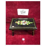 Vintage Folk Painted Bench
