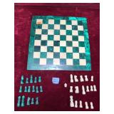 Vintage Stone Chess Set