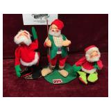 Annalee Doll Santas
