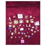 Various Lapel/Hat Pins and More