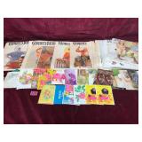 Lot of Vintage Ads and Card
