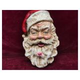 Papier-mï¿½chï¿½ Santa Face