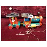 Vintage Fisher Price Huffy Puffy Train