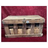 Vintage Berry Crate and Wooden Baskets Lot
