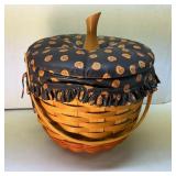 1997 Longaberger Pumpkin Basket Set