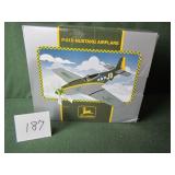 John Deere P-51D Mustang Airplane Bank